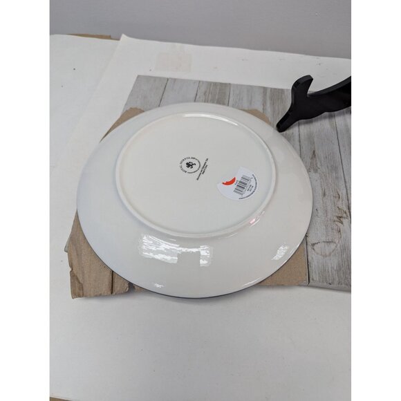 Royal Norfolk Blue Speckled Set Of 2 Dinner Plates 10 5/8" - Picture 8 of 9